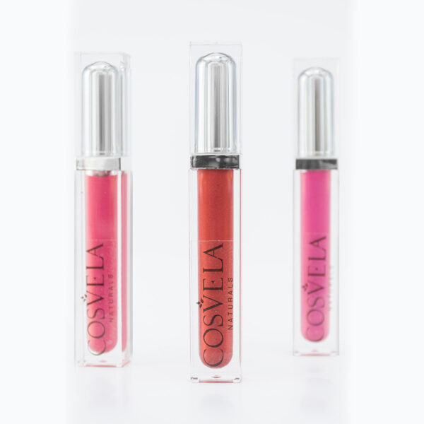 Cosvela lipgloss natural con extracto de macadamia